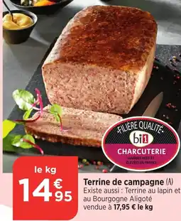 Bi1 Terrine de campagne offre