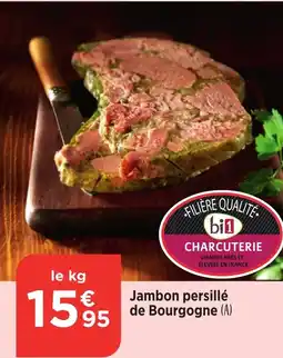 Bi1 Jambon persillé de Bourgogne offre