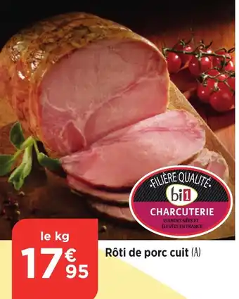 Bi1 Rôti de porc cuit offre