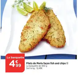 Bi1 Filets de Merlu façon fish and chips offre