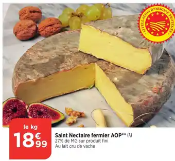 Bi1 Saint Nectaire fermier AOP offre