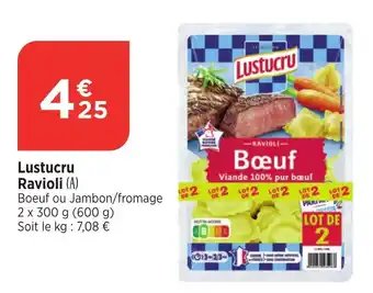 Bi1 LUSTUCRU Ravioli offre