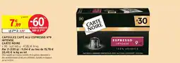 Intermarché Capsules café alu espresso intense offre