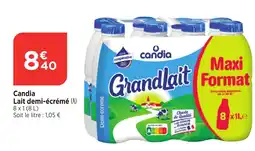 Bi1 CANDIA Lait demi-écrémé offre