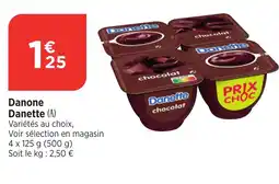 Bi1 DANONE Danette offre