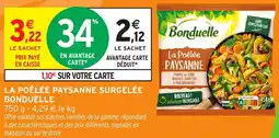 Intermarché La poêlée paysanne surgelée bonduelle offre