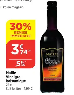 Bi1 MAILLE Vinaigre balsamique offre