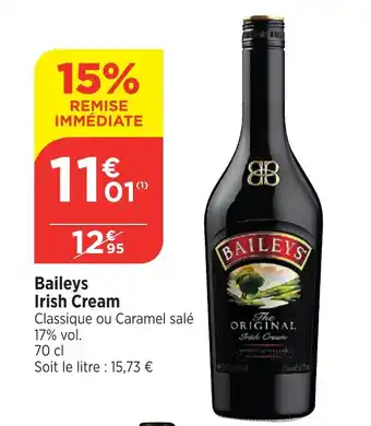 Bi1 BAILEYS Irish Cream offre