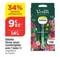 Bi1 GILLETTE Venus rasoir Comfortglide avec 1 lame offre