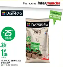 Intermarché Terreau semis domedia offre