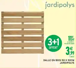 Intermarché Dalle en bois jardipolys offre