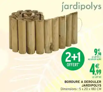 Intermarché Bordure a derouler jardipolys offre