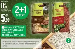 Intermarché Plaquettes de bois naturelles terre au naturel offre