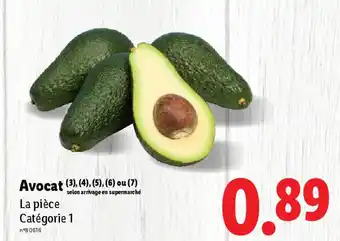 Lidl Avocat offre