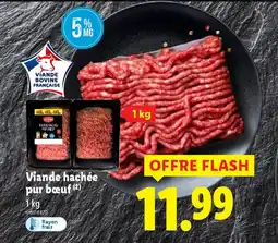 Lidl Viande hachée pur boeuf offre