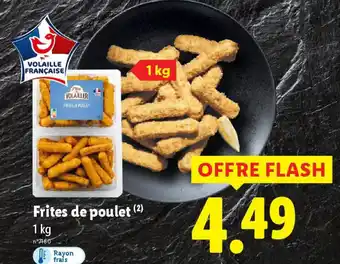 Lidl Frites de poulet offre