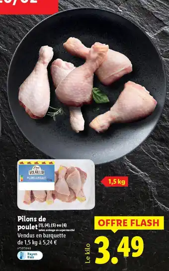 Lidl Pilons de poulet offre