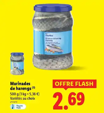 Lidl Marinades de harengs offre