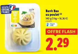 Lidl Banh Bao au poulet offre