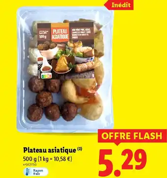 Lidl Plateau asiatique offre