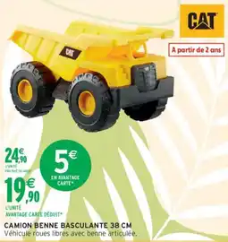 Intermarché Camion benne basculante offre