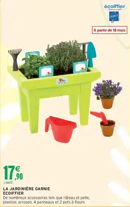 Intermarché La jardinière garnie ecoiffier offre