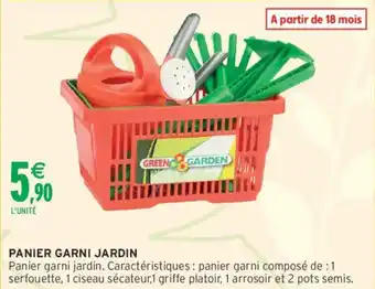 Intermarché Panier garni jardin offre