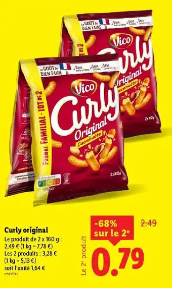 Lidl VICO Curly Original offre