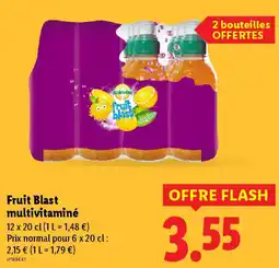 Lidl Fruit Blast multivitaminé offre