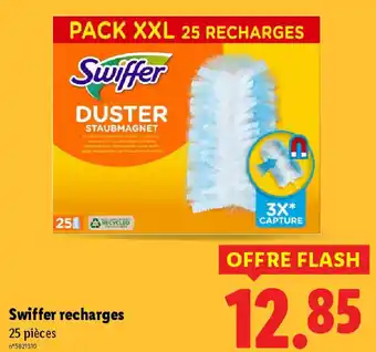 Lidl SWIFFER recharges offre