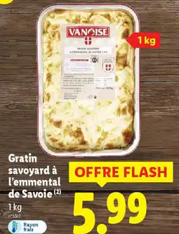 Lidl VANOISE Gratin savoyard à l'emmental de Savoie offre