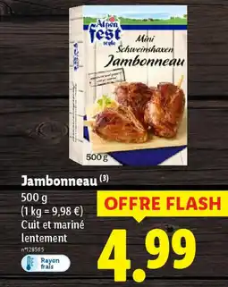 Lidl Jambonneau offre