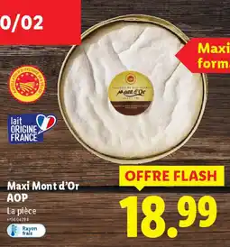 Lidl Maxi Mont d'Or AOP offre