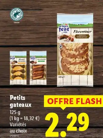 Lidl Petits gateaux offre