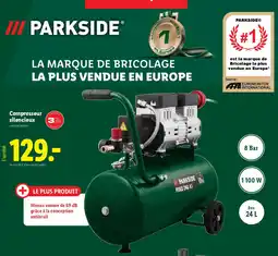 Lidl PARKSIDE Compresseur silencieux offre