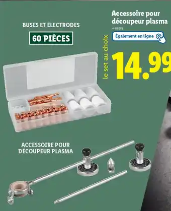 Lidl Accessoire pour découpeur plasma offre