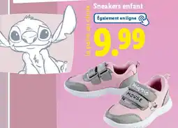 Lidl Sneakers enfant offre