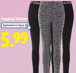 Lidl Legging femme offre