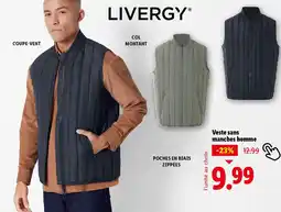 Lidl LIVERGYⓇ Veste sans manches homme offre