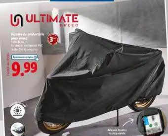 Lidl ULTIMATE Housse de protection pour moto offre