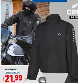 Lidl CRIVIT Veste de pluie offre