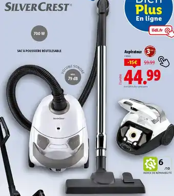 Lidl SILVERCREST Aspirateur offre