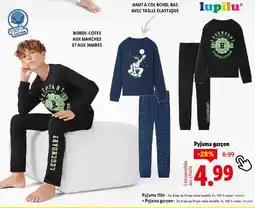 Lidl LUPILU Pyjama garçon offre