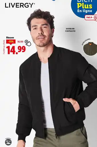 Lidl LIVERGY Blouson offre