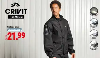 Lidl CRIVIT Veste de pluie offre