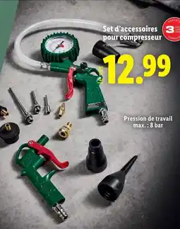 Lidl Set d'accessoires pour compresseur offre