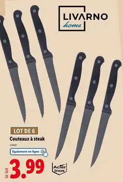 Lidl LIVARNO HOME  Couteaux à steak offre