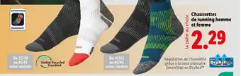 Lidl Chaussettes de running homme et femme offre