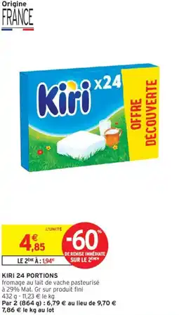 Intermarché KIRI 24 portions offre