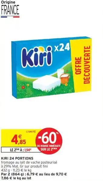 Intermarché KIRI 24 portions offre